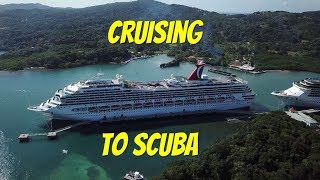 Going Cruising to get to Scuba Dive 3 different Caribbean Islands Cayman Roatan Belize Ep118 [upl. by Yromas937]