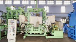 Tilting Gravity Die Casting Machine for Alloy Wheels  SUSHA [upl. by Asenav]