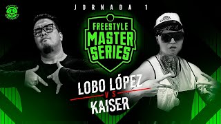 FMS México  Jornada 1 Lobo López vs Kaiser [upl. by Haisi]