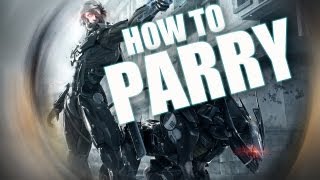 Metal Gear Rising Revengeance  How To Parry [upl. by Eirellav]