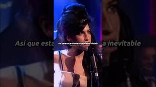 Tears dry on their own  Amy Winehouse Subtitulada en Español Live Performance  En Vivo [upl. by Zahara30]