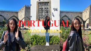 VLOG TURISTANDO EM BRAGA PORTUGUAL [upl. by Silma]