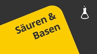 Säuren und Basen  ihre Stärke und Konstante  Chemie  Allgemeine und anorganische Chemie [upl. by Acirrehs]