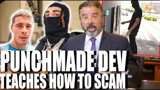 Criminal Lawyer Reacts to Investigating the Internets Most Famous Scammer with PunchMade Dev [upl. by Steinberg]