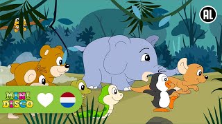 DE DIEREN UIT DE DIERENTUIN  Dierendag  Kinderliedjes  Minidisco [upl. by Illyes]