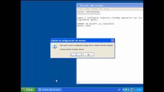 Windows XP  Cambiar nombre de equipo y grupo del equipo [upl. by Assened]