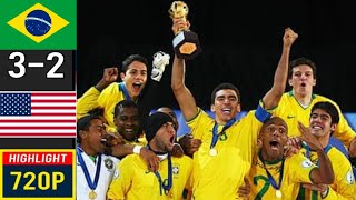 Brazil 3 x 2 USA Robinho Kaka ●Confederations Cup 2009 Final Extended Goals amp Highlights HD [upl. by Fita574]