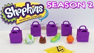 Shopkins season 2  Blind Bags Opening Dippy Avocado and Danni Danish [upl. by Ardnuhsor]