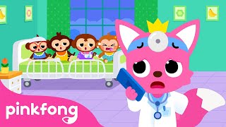 Five Little Monkeys Jumping on the Bed More  Fun Nursery Rhymes  Pinkfong Kids Song [upl. by Nrehtak]