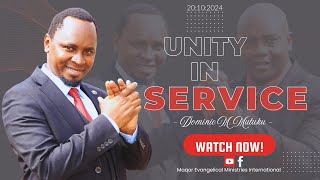 MAQOR EV MINISTRIES INTL  UNITY IN SERVICE PT2  DOMINIC M MUTUKU  20 OCTOBER 2024 [upl. by Butch]