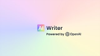 AI Writer  Directus AI [upl. by Aicenat]