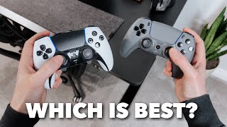 PS5 DualSense Edge vs SCUF Pro Controller [upl. by Aninep]