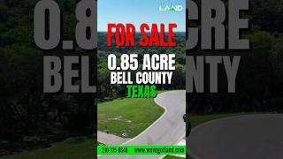 Land For Sale  085 Acre Bell County Texas [upl. by Bette-Ann]