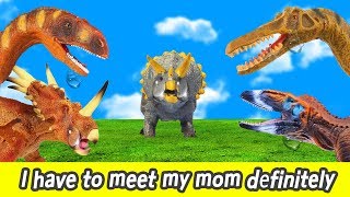 I have to meet my mom definitely baby triceratops adventureㅣreal versionㅣCoCosToy [upl. by Hctub]