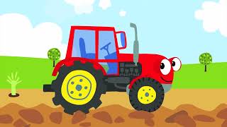 El Tractor  Canciones infantiles y dibujos animados  El Gatito Koté [upl. by Cornie]