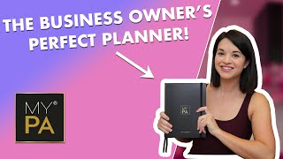 2022 MY PA Planner Review And Flip Through The Business Owners PERFECT Companion [upl. by Steinway]