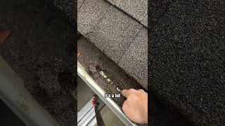 Gutter art roofing homeinspector homeinspection [upl. by Esinad822]