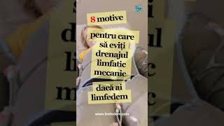 8 motive pentru care sa eviti Drenajul Limfatic Mecanic dispozitiv [upl. by Evangeline]