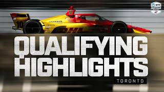 Qualifying Highlights  2024 Ontario Honda Dealers Indy Toronto  INDYCAR SERIES [upl. by Weinrich864]