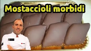 Mostaccioli napoletani morbidi spettacolari fatti a mano ricetta originale [upl. by Alol]