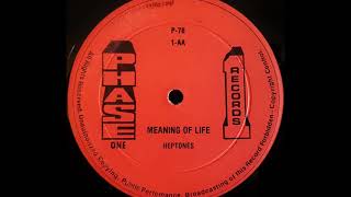 THE HEPTONES  Meaning Of Life discomix 1977 [upl. by Alsi108]