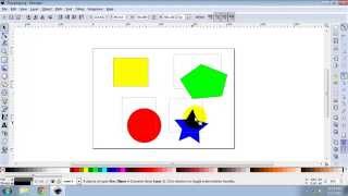 Grouping objects in Inkscape [upl. by Tsuda]