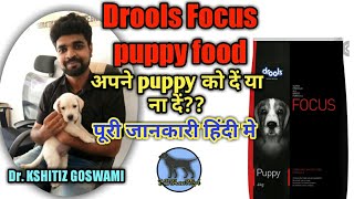 FOCUS PUPPY STARTER FOOD REVIEW । pedigree vs focus start food comparison। best puppy starter food [upl. by Marbut891]