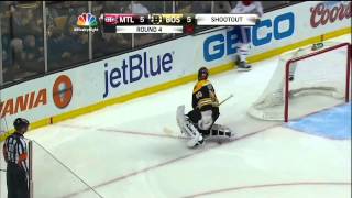 Full shootout Mar 27 2013 Montreal Canadiens vs Boston Bruins NHL Hockey [upl. by Idak]