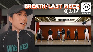 Performer Reacts to GOT7 Breath amp Last Piece Dance Practices [upl. by Narcho]