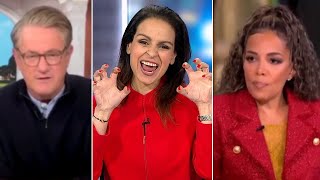 Lefties losing it Catfight as The View host attacks MSNBC [upl. by Eleaffar]