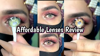 Affordable Contact Lenses Review  How to remove lenses  Best Shades For Eyesight Best lenses [upl. by Halden]