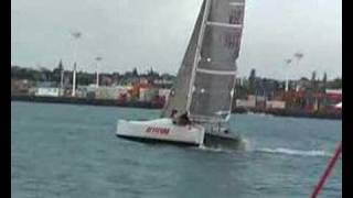 Multihulls Sailing on Auckland Harbour [upl. by Alol]