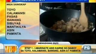 Unang Hirit Kitchen Hirit Menudong Puti [upl. by Mac879]