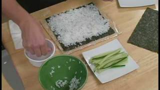 Cooking Tips  How to Roll Sushi [upl. by Leticia]