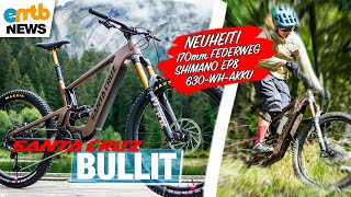 Santa Cruz Bullit das neue EMountainbike im Test Was bringen EP8  170mm und 218 kg [upl. by Anele]