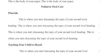 APA Style and Using Headings [upl. by Aleyam]