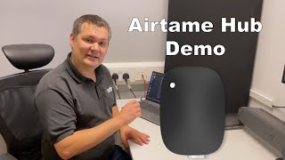 Airtame Hub  Conferencing Demo [upl. by Neltiac180]