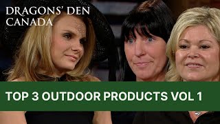 Top 3 Outdoor Business Pitches  Vol1  Dragons Den Canada [upl. by Vtarj]