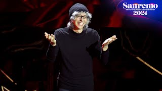 Sanremo 2024  Il monologo di Giovanni Allevi sul palco dellAriston [upl. by Ahsiet]