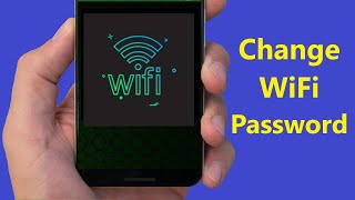 How to Change WiFi Password and Secure Your Internet Connection Using Your Phone  Howtosolveit [upl. by Cynthla]