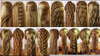 Beautiful hairstyles simple hairstyles and open hairstyles [upl. by Nattirb417]