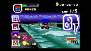 Konami Krazy Racers Game Boy Advance Game  Champion Cup Longplay  Difficulty Normal [upl. by Merkley]