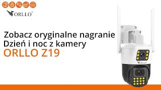 Kamera Obrotowa Zewnętrzna WiFi IP 2 Obiektywy ORLLO Z19 DUAL Kamera Bezprzewodowa [upl. by Ennairol]