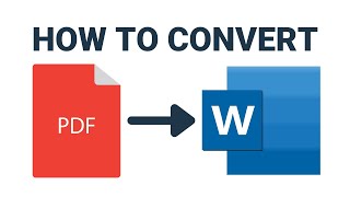 How to Convert a PDF to an Editable Word File 💻😎 Shorts [upl. by Airdnna567]