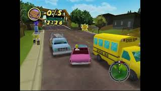 The Simpsons Hit amp Run  Collecting Tomacco For Cletus  This Old Shanty Bonus Mission [upl. by Atsirt]