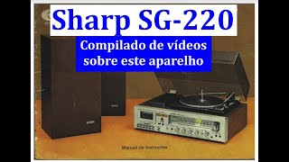 Compilado de vídeos da Restauração do Sharp SG220 [upl. by Adnohsat]