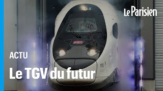 Plus de place plus écologique La SNCF dévoile son nouveau TGV [upl. by Daraj]