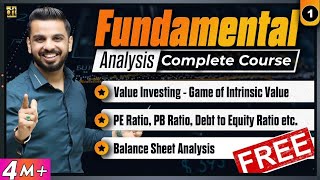 Fundamental Analysis Complete Course  How to Select Best Stocks for Investment in Share Market [upl. by Rinna19]