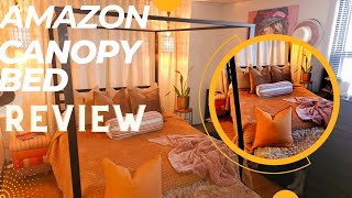 Amazon Canopy Bed Review amazon canopybed bedroom decorating [upl. by Richard339]