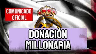 OFICIAL GRAN DONACIÓN DEL REAL MADRID A LAS VÍCTIMAS DE LA DANA  MISERABLE ARTÍCULO EN MARCA [upl. by Hertha277]